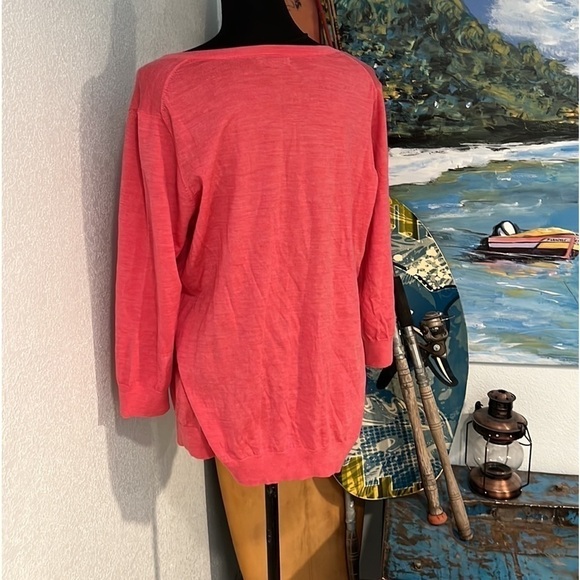 🪸Boden, Sea Coral-Pink,Lightweight Sweater Top, SOFT, Easy Pull-On & Go, EU20/L - Picture 6 of 9
